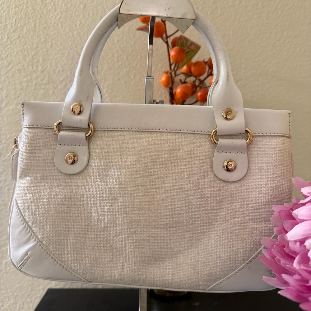 Kate Spade Chic Cream and White Women's Satchel